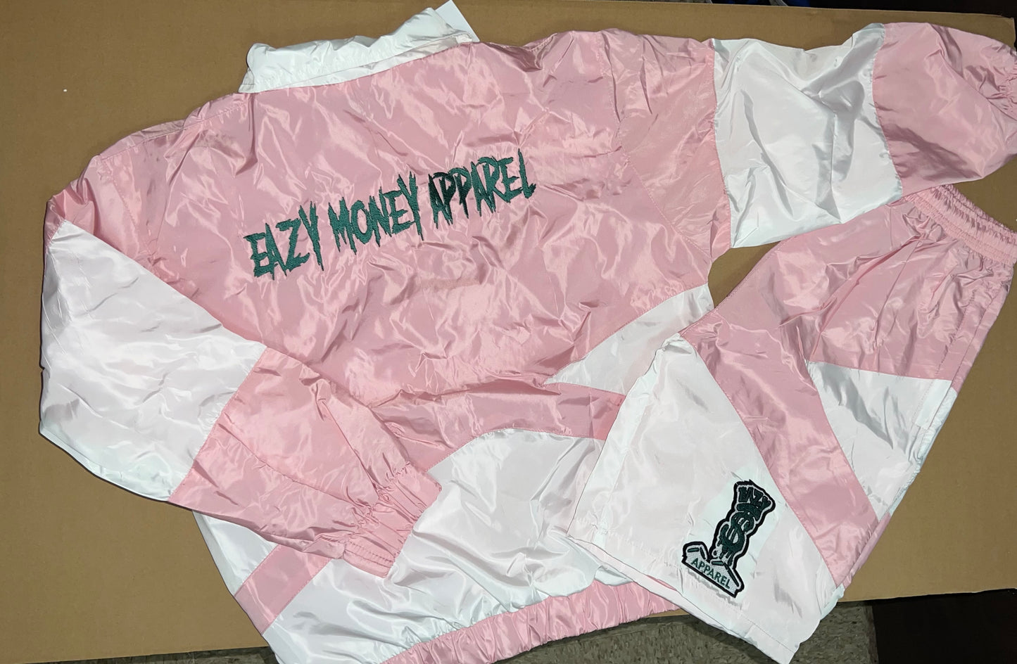 PINK LONG SLEEVE SHIRT SET